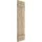 Ekena Millwork Rustic Two Board Joined Board-n-Batten Riverwood Faux Wood Shutters, 11W x 28H, PR SHUBJS11X28RWPR - alternate 19